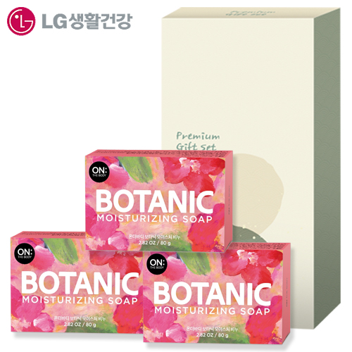 LG생활건강 온더바디 비누 3개 세트 [101-202209]